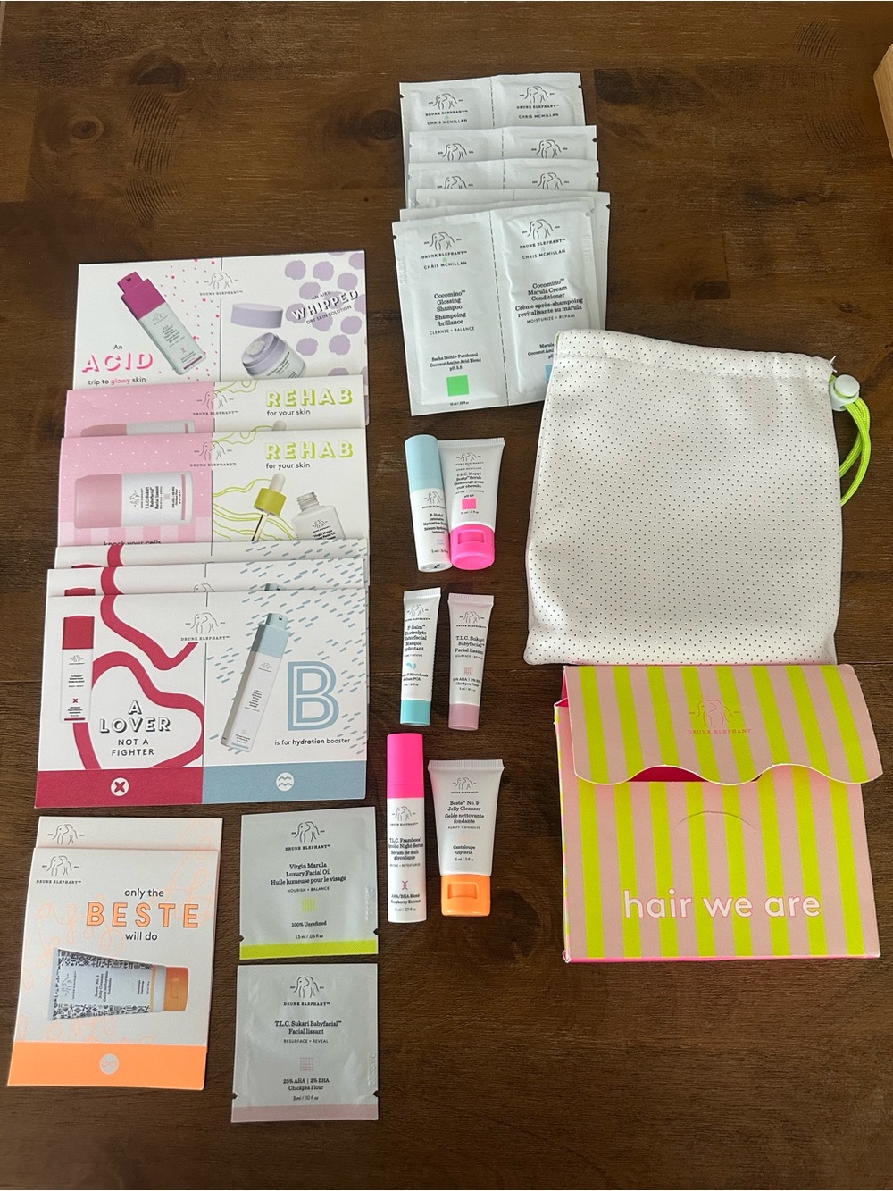 Drunk Elephant Mini Skincare & hair Kit